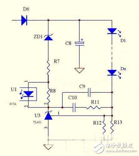 LED電源次級恒流經典電路TOP6 —電路圖天天讀（127）