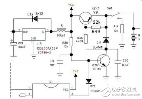 幾種電子開關(guān)電路設(shè)計(jì)與原理分析