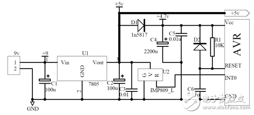 AVR掉電保護電路設計圖剖析 —電路圖天天讀（221）