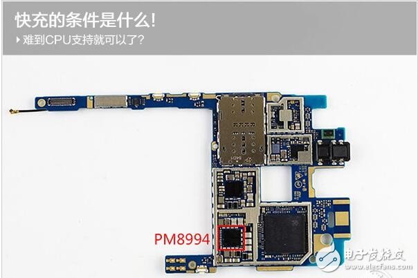 支持快充與否和處理器功能無關？！