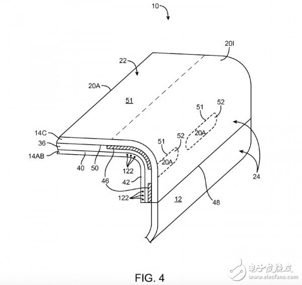 蘋果曲面屏專利曝光，擁有強大的虛擬按鍵功能