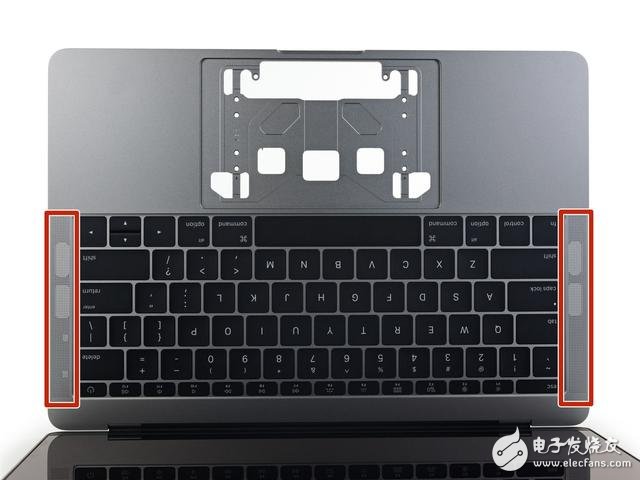 蘋果新Macbook Pro13寸拆解：集成度創新高度 搭配史上最好音質