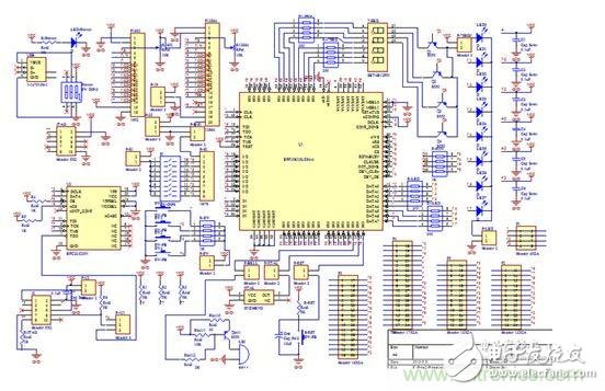 最小系統電路設計的總體電路原理圖