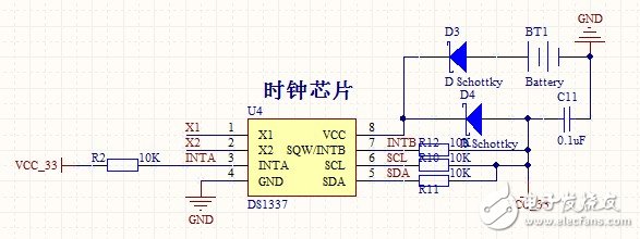 DS1337 時鐘芯片在 C8051F 上的實現