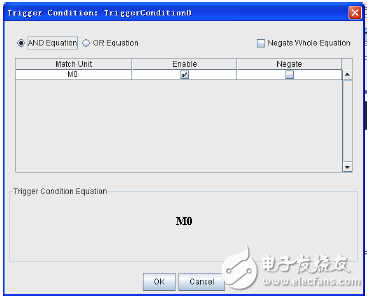 【Trigger Condition】設(shè)置界面