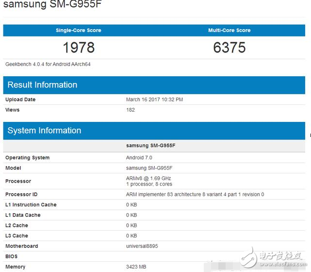 小米6下月發布：陶瓷+雙攝，運行8895三星S8+跑分曝光