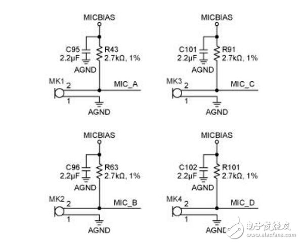 SkypeTV和遠端揚聲器的音頻電路配置