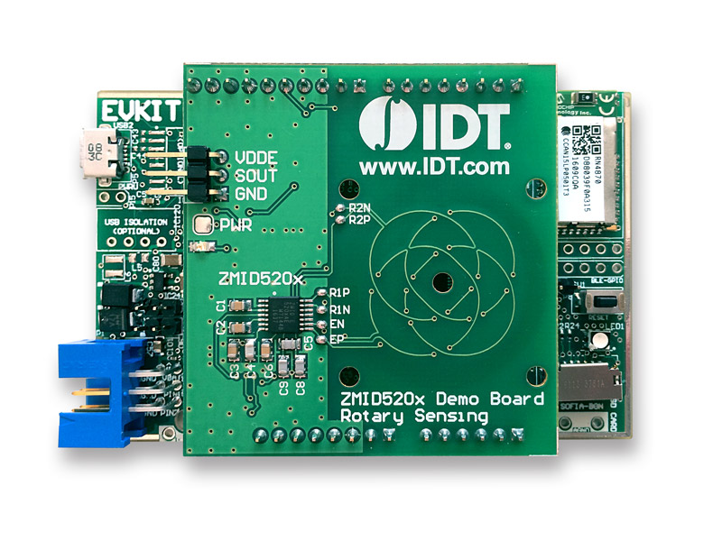 新的 IDT 感應式位置傳感器系列在降低系統成本...