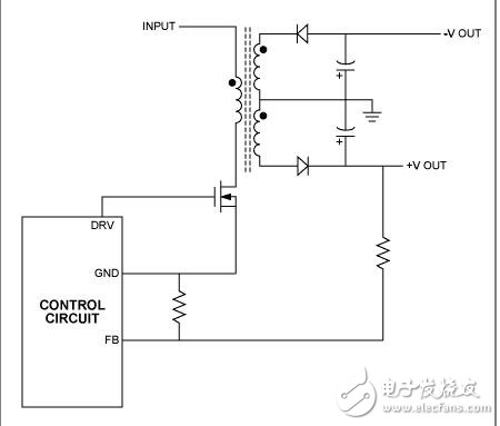 緩沖電路抑制電壓瞬態峰值在多輸出DC - DC反激變換器電源