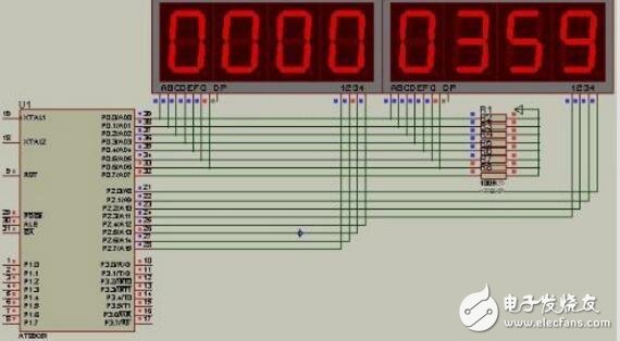 單片機數(shù)字鐘課程設計