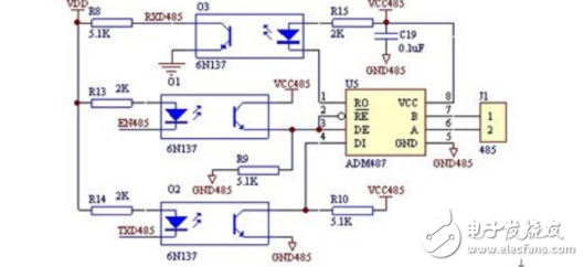 485隔離電路