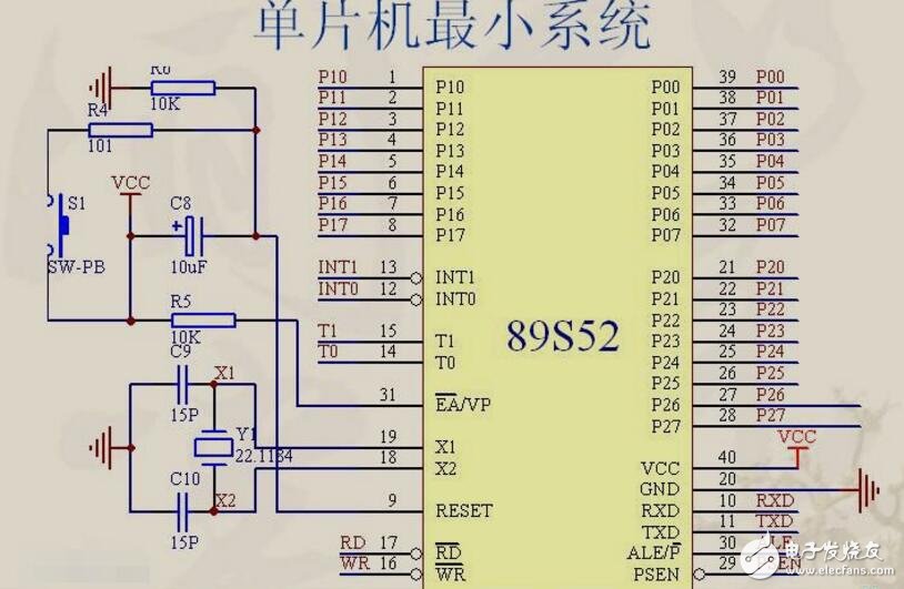 51單片機實驗例子 - 矩陣鍵盤)