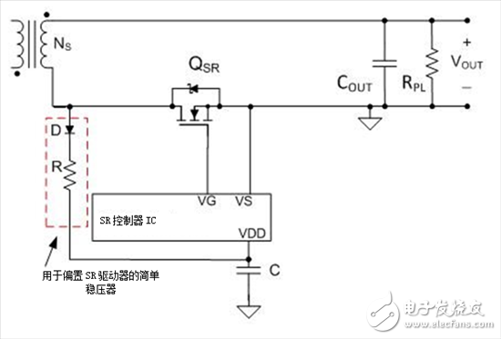 怎么在智能手機充電器中偏置SR控制電路IC？