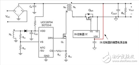 怎么在智能手機充電器中偏置SR控制電路IC？