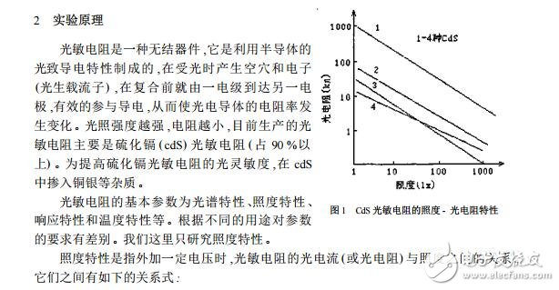 光明電阻特性設(shè)定
