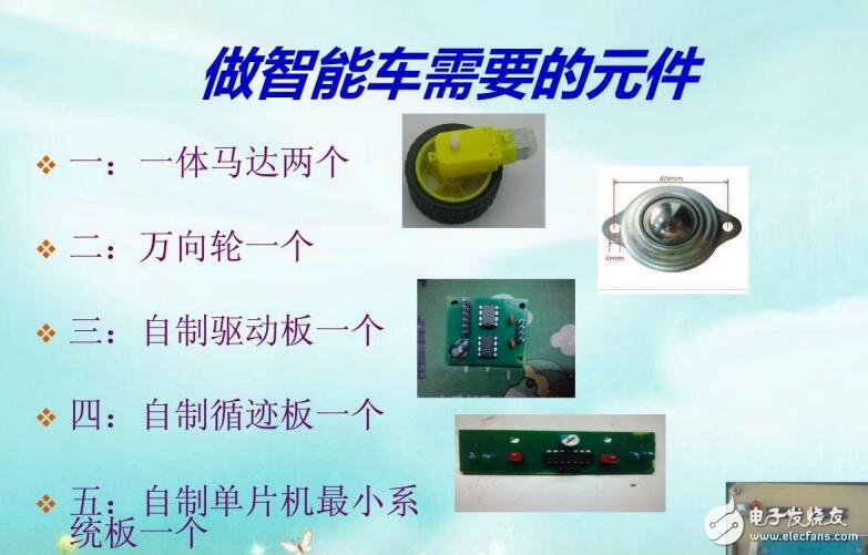 零基礎三天三十元做出智能車(第一講)