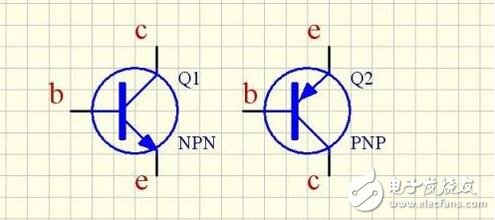 三極管工作原理介紹，NPN和PNP型三極管的原理圖與各個引腳介紹