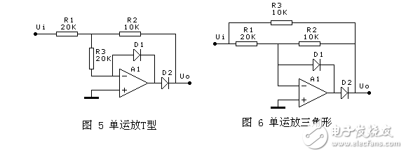 雖然這里的精密全波電路達十種，仔細分析，發現優秀的并不多，確切的說只有3種，就是前面的3種。