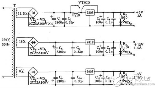 開關電源的電路圖詳細解析和開關電源的特點和應用