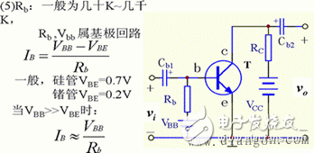 基本共射放大電路工作原理以及共射放大電路的組成