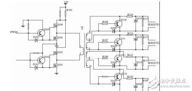 多的這個P層因內有載流子，有電導調制作用，可以使IGBT在跟高電壓和電流下，有很低的壓降，因此IGBT可以做到很高電壓（目前最大6500V），但由于載流子存在，IGBT關斷是電流會拖尾，關斷速度會減低；MOS就是MOSFET的簡稱了；IGBT和MOS是全控器件，是電壓型驅動，即通過控制柵極電壓來開通或關斷器件；可控硅是半控器件，電流型驅動，即給柵極通一定的電流，可以是可控硅開通，但是一旦開通，就不受柵極控制，將柵極的電壓電流信號去除，仍然保持開通，只用流過可控硅的電流減小，或可控硅AK兩端加反壓，才能關斷；IGBT和MOS頻率可以做到幾十上百KHz，但可控硅一般在1KHz以內。