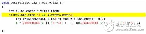 系統中顯示部分的子程序與字模數據結構互相關聯，這里將ASCII字符顯示子程序和單獨顯示漢字字模的子程序列出來，根據這兩個子程序也可以看出顯示部分的顯示程序實現原理