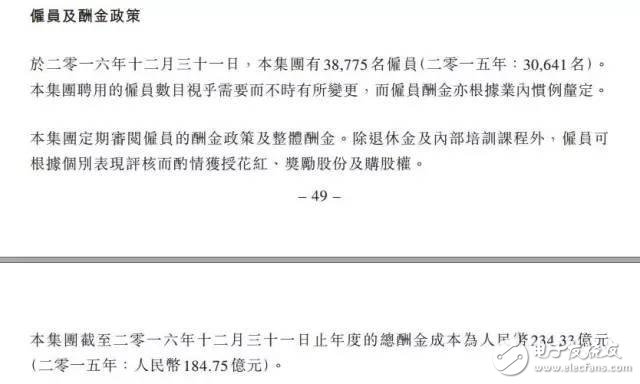 華為、騰訊與金融圈薪酬大PK  華為人均年薪63.1萬 騰訊人均60.4萬