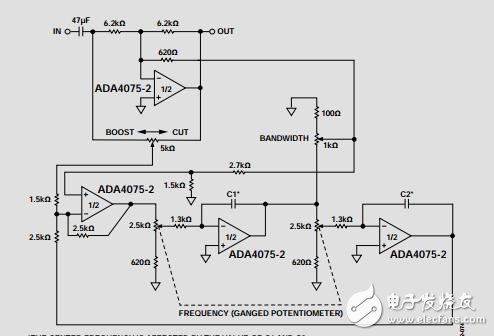 低功耗、超低噪聲放大器