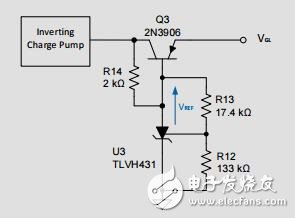 采用TPS65131-Q1和電荷泵的雙極TFT液晶電源