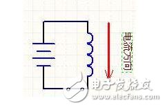 下面是正壓發生器，你不停地扳動開關，從輸入處可以得到無窮高的正電壓。電壓到底升到多高，取決于你在二極管的另一端接了什么東西讓電流有處可去。如果什么也不接，電流就無處可去，于是電壓會升到足夠高，將開關擊穿，能量以熱的形式消耗掉。