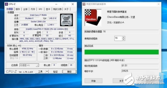 i7-7820X火力全開4.3GHz 能打敗它的只有同門i9！