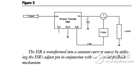 使用pt6100/6210/6300作為恒流源的集成開關穩壓器