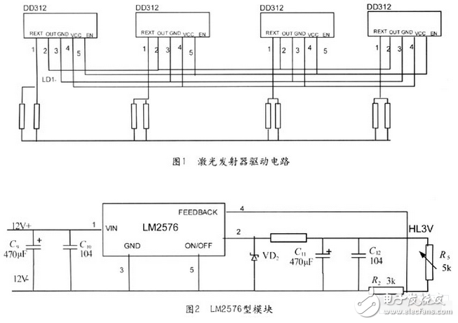 　該部分核心是PIC16F877A單片機(jī)。它是由美國(guó)Microchip公司生產(chǎn)的8位單片機(jī)，具有獨(dú)特的RISC結(jié)構(gòu)，數(shù)據(jù)總線和指令總線分離的哈佛總線結(jié)構(gòu)。它連接各個(gè)終端設(shè)備，響應(yīng)主控機(jī)發(fā)送來(lái)的查詢命令，并將被測(cè)設(shè)備的狀態(tài)信息回送給主控機(jī)。單片機(jī)的I／O口與被測(cè)設(shè)備的終端相連，以獲取所需狀態(tài)信息。電路分為三部分：數(shù)據(jù)采集電路（圖3）、LED顯示電路、按鍵電路。