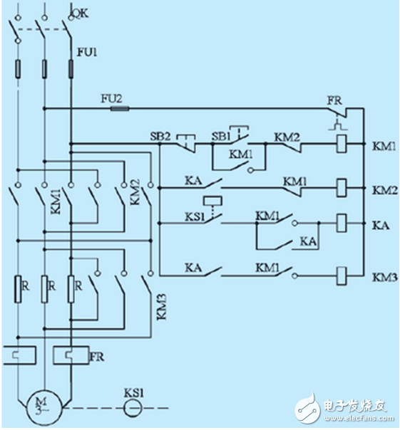 關于電機運行的幾個基本電路