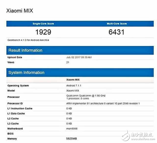 小米MIX2什么時候是上市？小米MIX2最新消息：小米MIX2配置、跑分曝光，顏值與性能爆表