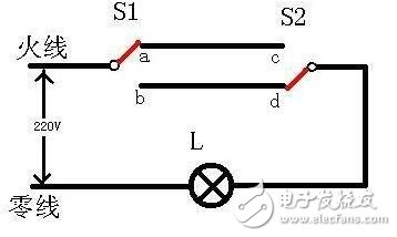 雙控開關接線圖_雙控開關接線操作教學