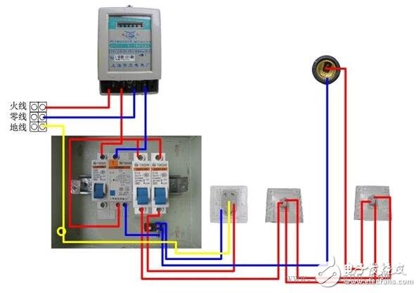 家用漏電斷路器如何選擇？家用漏電斷路器接線圖_家用2P漏電保護器接線圖解析