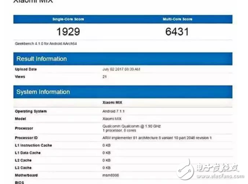 小米MIX2什么時(shí)候上市？小米MIX2最新設(shè)計(jì)圖來了，超過95%的屏占比，驍龍835+8GB大運(yùn)存還有誰？