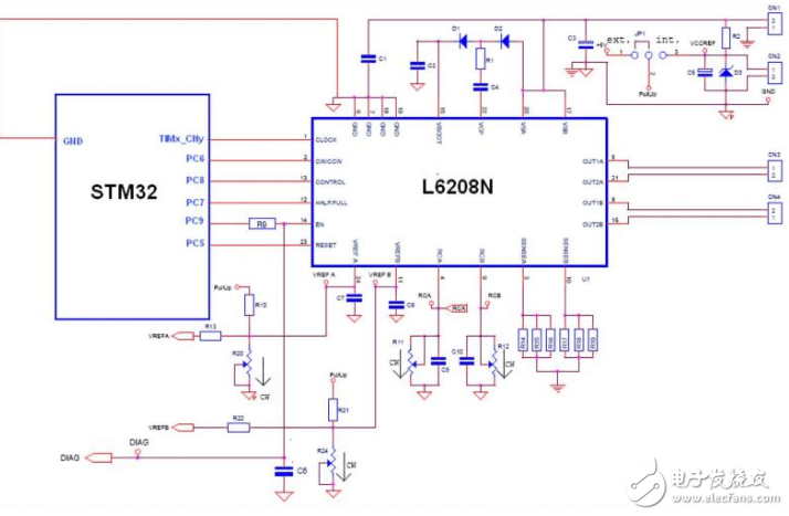 一體化步進電機_用stm32的一體式步進電機