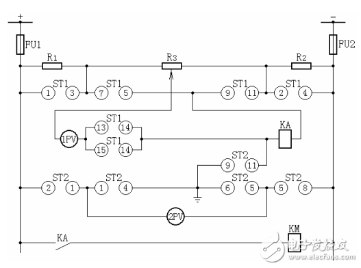 二次回路電路原理圖及講解（一）——電路天天讀