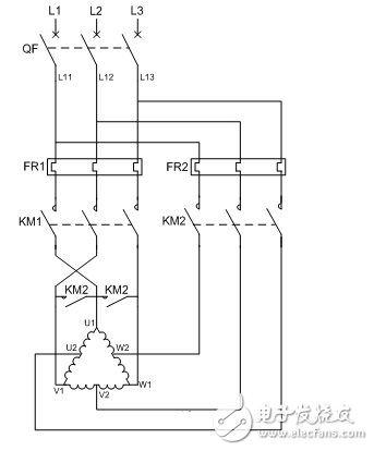 高低速雙速電機(jī)原理圖_雙速電機(jī)調(diào)速控制電路_雙速電機(jī)高低速接線圖