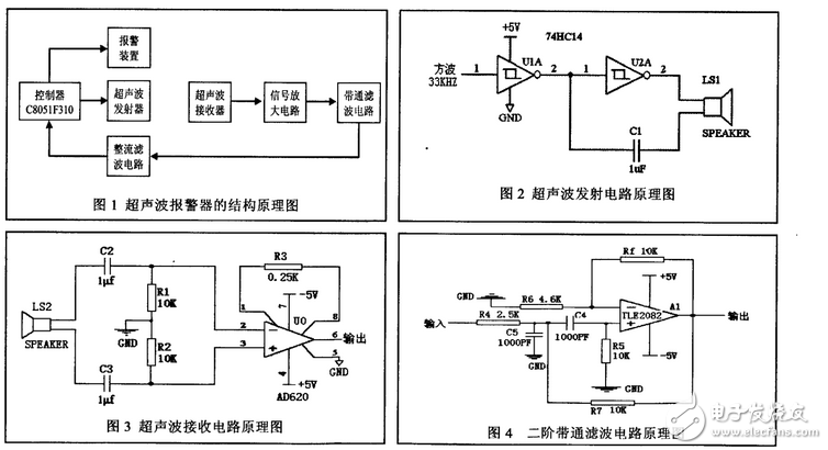 超聲波防盜報警器的設計論文分析:原理與框圖詳解