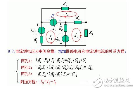 網孔電流法例題_回路電流法例題