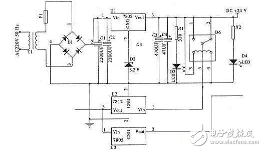 無(wú)線充電穩(wěn)壓電路圖