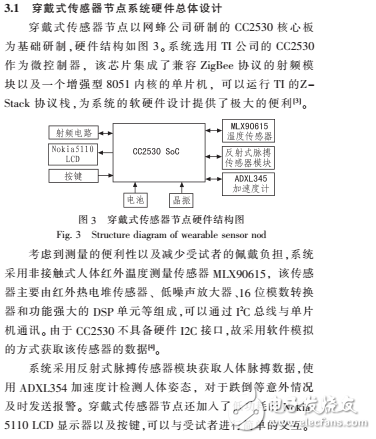 基于WSN的無線穿戴式醫療監護系統設計方案