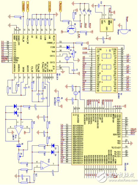 MAX134是如何實現數字萬用表