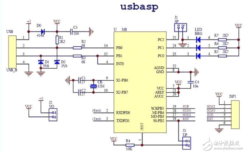 USB-ISP下載線制作手冊