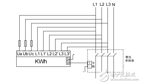 DTSY1352三相電子式預付費電能表安裝手冊