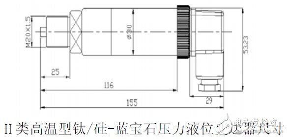 H 類高溫型鈦/硅藍(lán)寶石壓力液位變送器技術(shù)說明