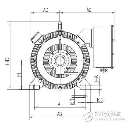 高壓Tiger電機(jī)結(jié)構(gòu)圖及型號